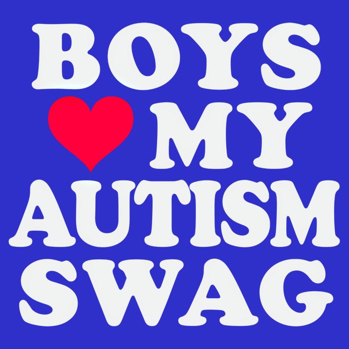 Love My Autism Swag Funny Autistic Awareness Idea Great Gift Toddler T-Shirt