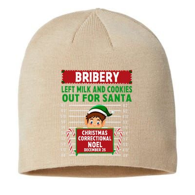 Left Milk And Cookies Out For Santa North Pole Correctional Sustainable Beanie