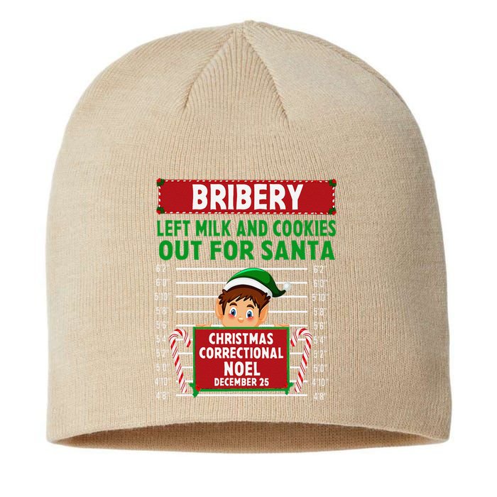 Left Milk And Cookies Out For Santa North Pole Correctional Sustainable Beanie