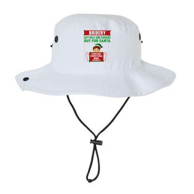 Left Milk And Cookies Out For Santa North Pole Correctional Legacy Cool Fit Booney Bucket Hat