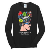 Let Me Access My Dad A Base Funny Gift Tall Long Sleeve T-Shirt