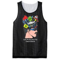 Let Me Access My Dad A Base Funny Gift Mesh Reversible Basketball Jersey Tank