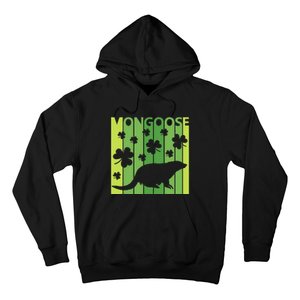 Lucky Mongoose Animal St Patrick's Day Irish Gift Hoodie