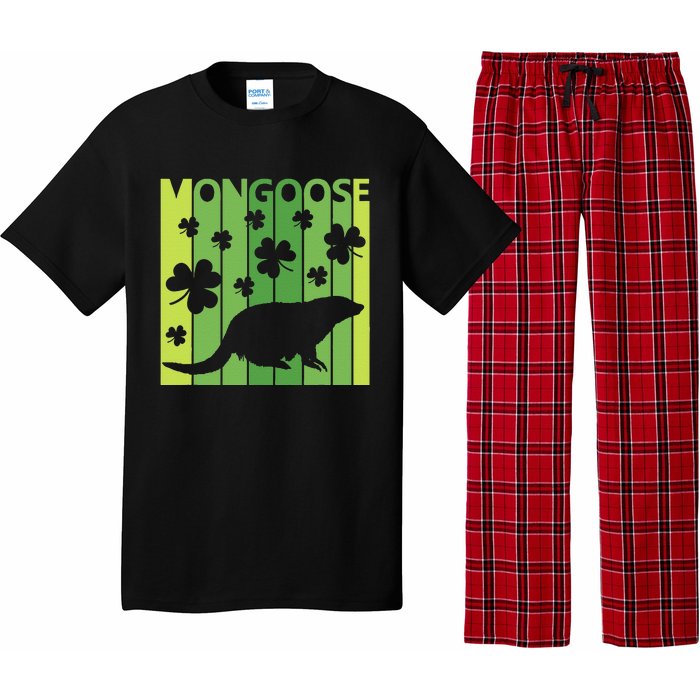 Lucky Mongoose Animal St Patrick's Day Irish Gift Pajama Set