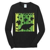 Lucky Mongoose Animal St Patrick's Day Irish Gift Tall Long Sleeve T-Shirt