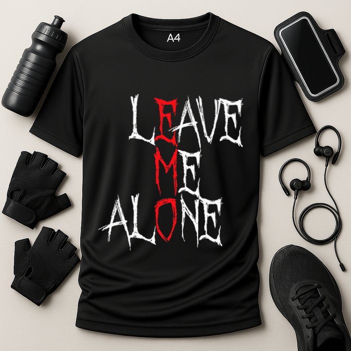Leave Me Alone Emo Clothes Emocore Emo Music Fan Emo Performance Shirt