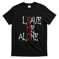 Leave Me Alone Emo Clothes Emocore Emo Music Fan Emo T-Shirt