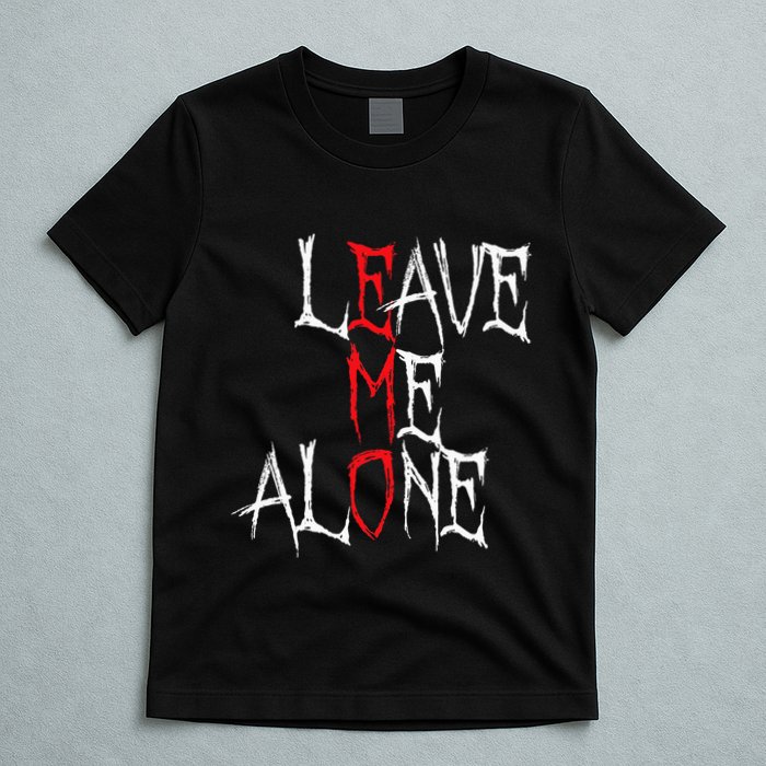 Leave Me Alone Emo Clothes Emocore Emo Music Fan Emo T-Shirt