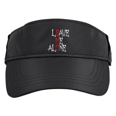 Leave Me Alone Emo Clothes Emocore Emo Music Fan Emo Adult Drive Performance Visor