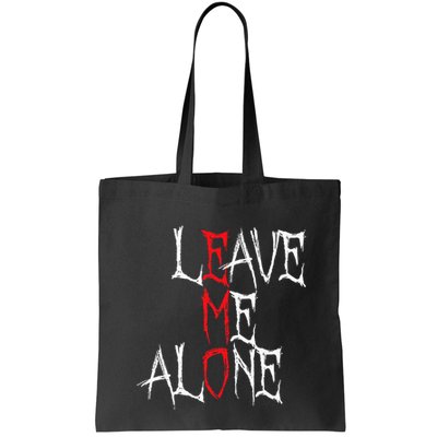 Leave Me Alone Emo Clothes Emocore Emo Music Fan Emo Bag