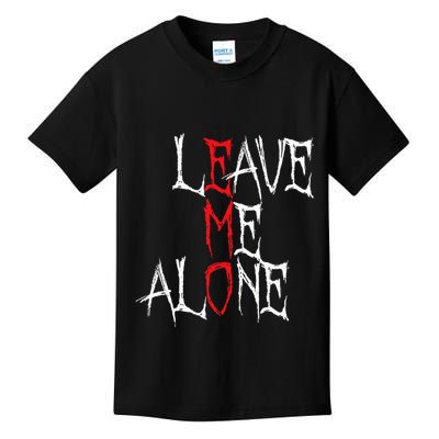 Leave Me Alone Emo Clothes Emocore Emo Music Fan Emo Kids T-Shirt