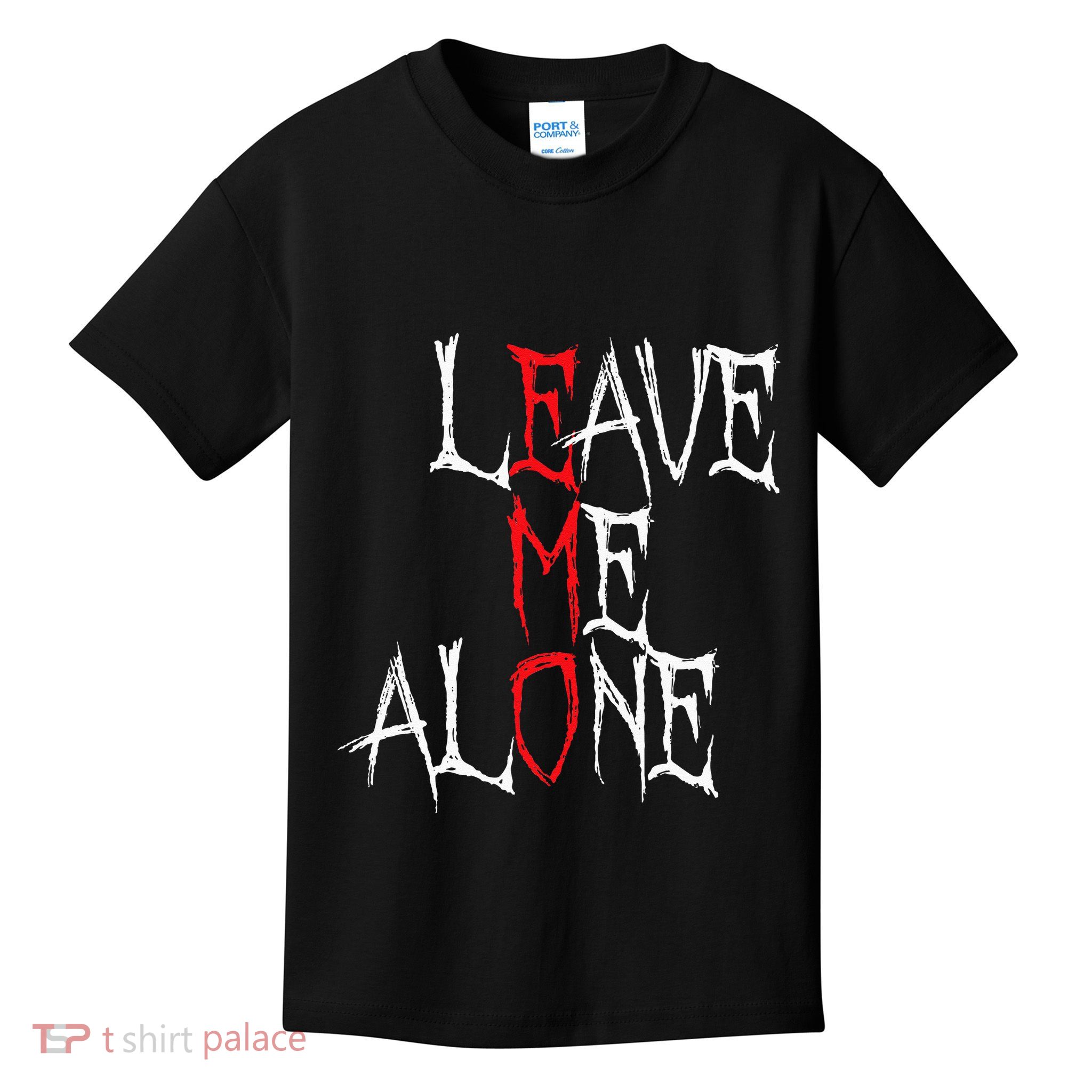 Leave Me Alone Emo Clothes Emocore Emo Music Fan Emo Kids T-Shirt