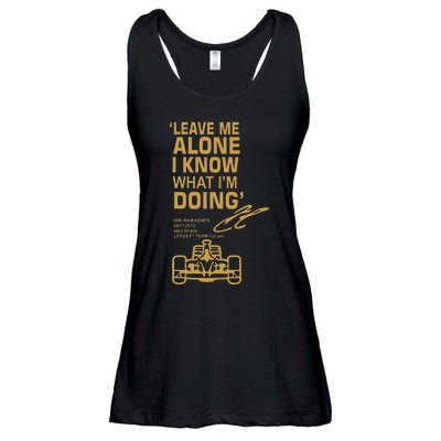 Leave Me Alone I Know What Im Doing Drummer Ladies Essential Flowy Tank