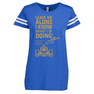 Leave Me Alone I Know What Im Doing Drummer Enza Ladies Jersey Football T-Shirt