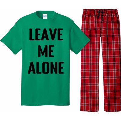 Leave Me Alone Pajama Set