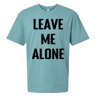 Leave Me Alone Sueded Cloud Jersey T-Shirt