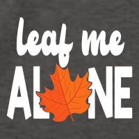 Leaf Me Alone Funny Fall Vector Backpack