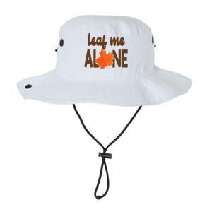 Leaf Me Alone Funny Fall Legacy Cool Fit Booney Bucket Hat