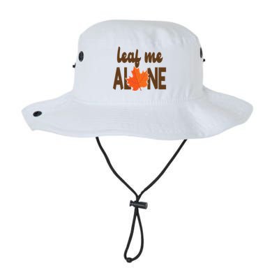 Leaf Me Alone Funny Fall Bucket Hat
