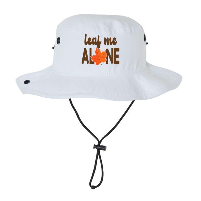 Leaf Me Alone Funny Fall Bucket Hat