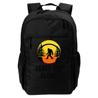 Leave Me Alone Bigfoot Halloween Backpack
