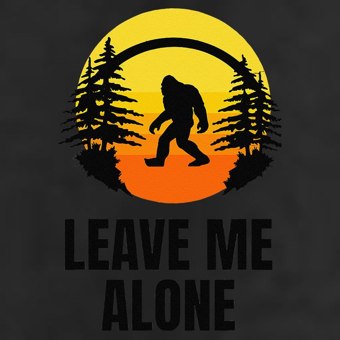 Leave Me Alone Bigfoot Halloween 11oz C Handle Ceramic Mug