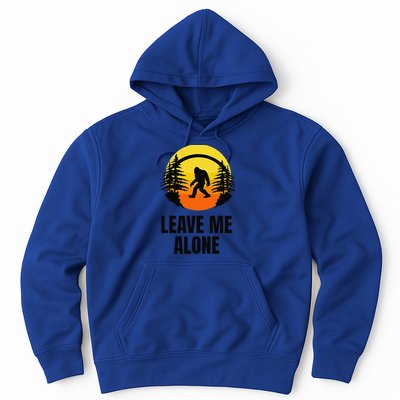 Leave Me Alone Bigfoot Halloween Hoodie