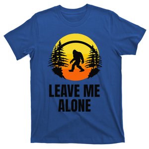 Leave Me Alone Bigfoot Halloween T-Shirt