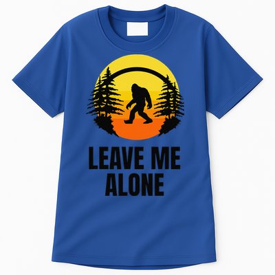 Leave Me Alone Bigfoot Halloween Tall T-Shirt