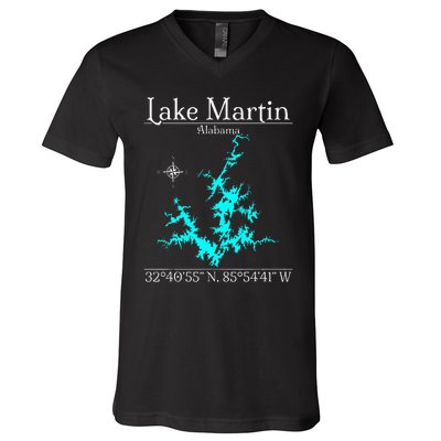 Lake Martin Alabama V-Neck T-Shirt