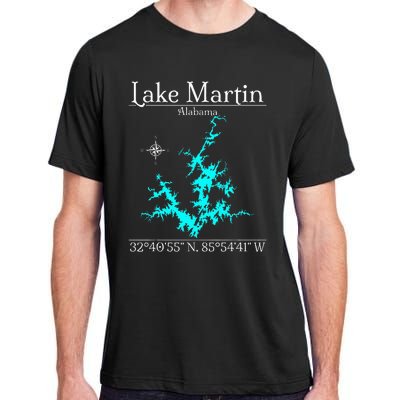 Lake Martin Alabama Adult ChromaSoft Performance T-Shirt