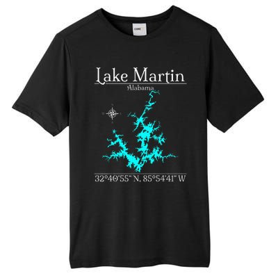 Lake Martin Alabama Tall Fusion ChromaSoft Performance T-Shirt