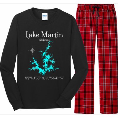 Lake Martin Alabama Long Sleeve Pajama Set