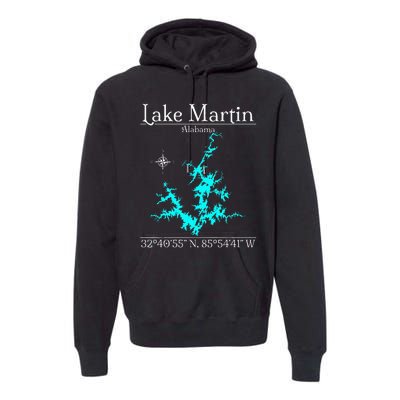 Lake Martin Alabama Premium Hoodie