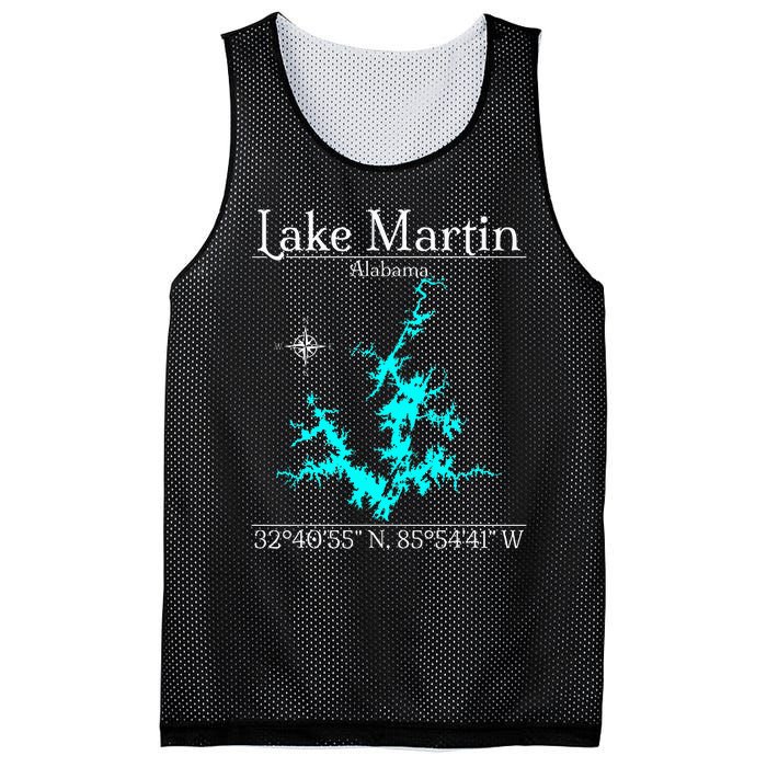 Lake Martin Alabama Mesh Reversible Basketball Jersey Tank