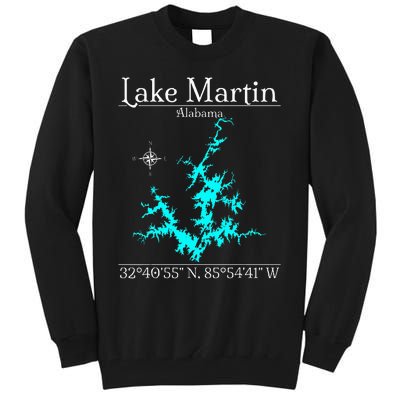 Lake Martin Alabama Tall Sweatshirt