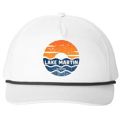 Lake Martin Alabama Lake Martin Snapback Five-Panel Rope Hat