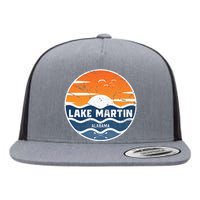 Lake Martin Alabama Lake Martin Flat Bill Trucker Hat