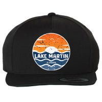 Lake Martin Alabama Lake Martin Wool Snapback Cap