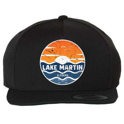 Lake Martin Alabama Lake Martin Wool Snapback Cap