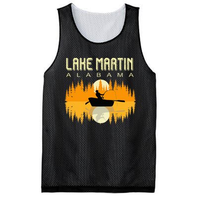 Lake Martin Alabama Usa Life And Fishing 80s Retro Gift Mesh Reversible Basketball Jersey Tank