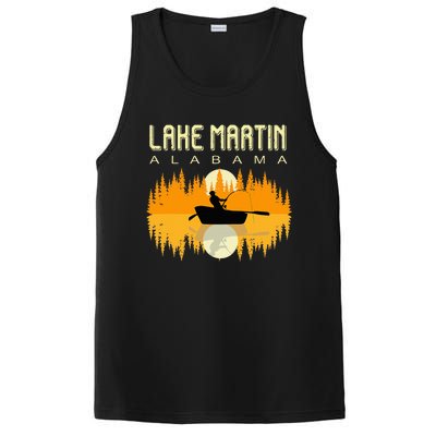 Lake Martin Alabama Usa Life And Fishing 80s Retro Gift PosiCharge Competitor Tank