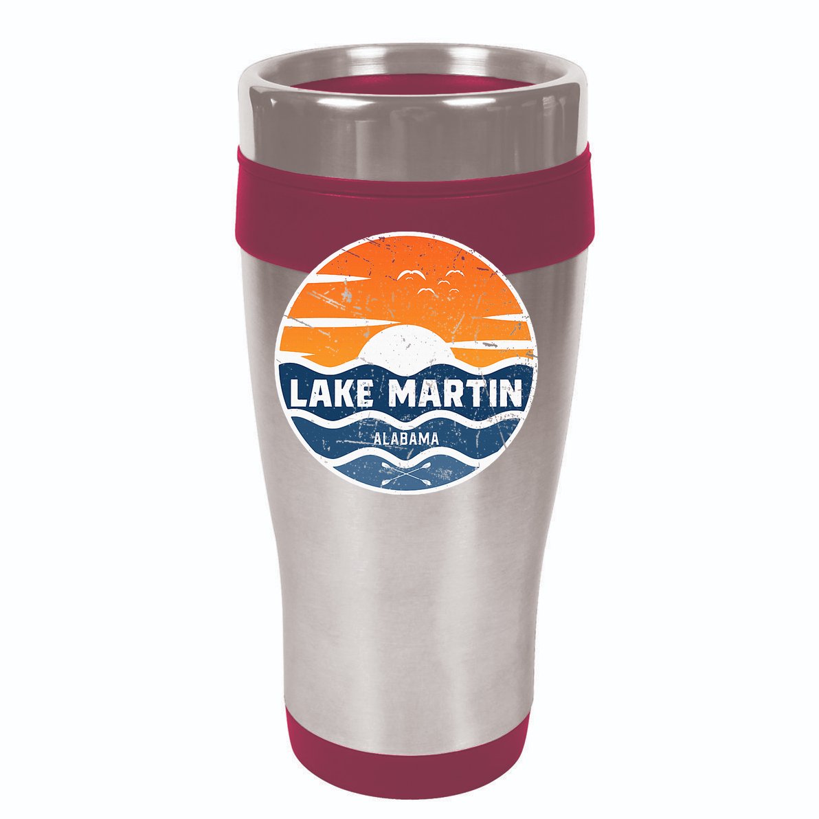 Lake Martin Alabama Lake Martin Garment-Dyed Fleece Hoodie