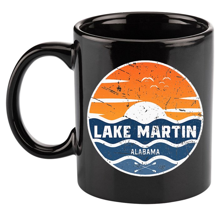 Lake Martin Alabama Lake Martin 11oz C Handle Ceramic Mug