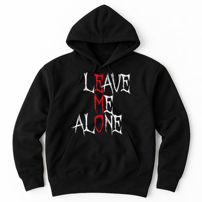 Leave Me Alone Emo Clothes Emocore Emo Music Fan Emo Hoodie