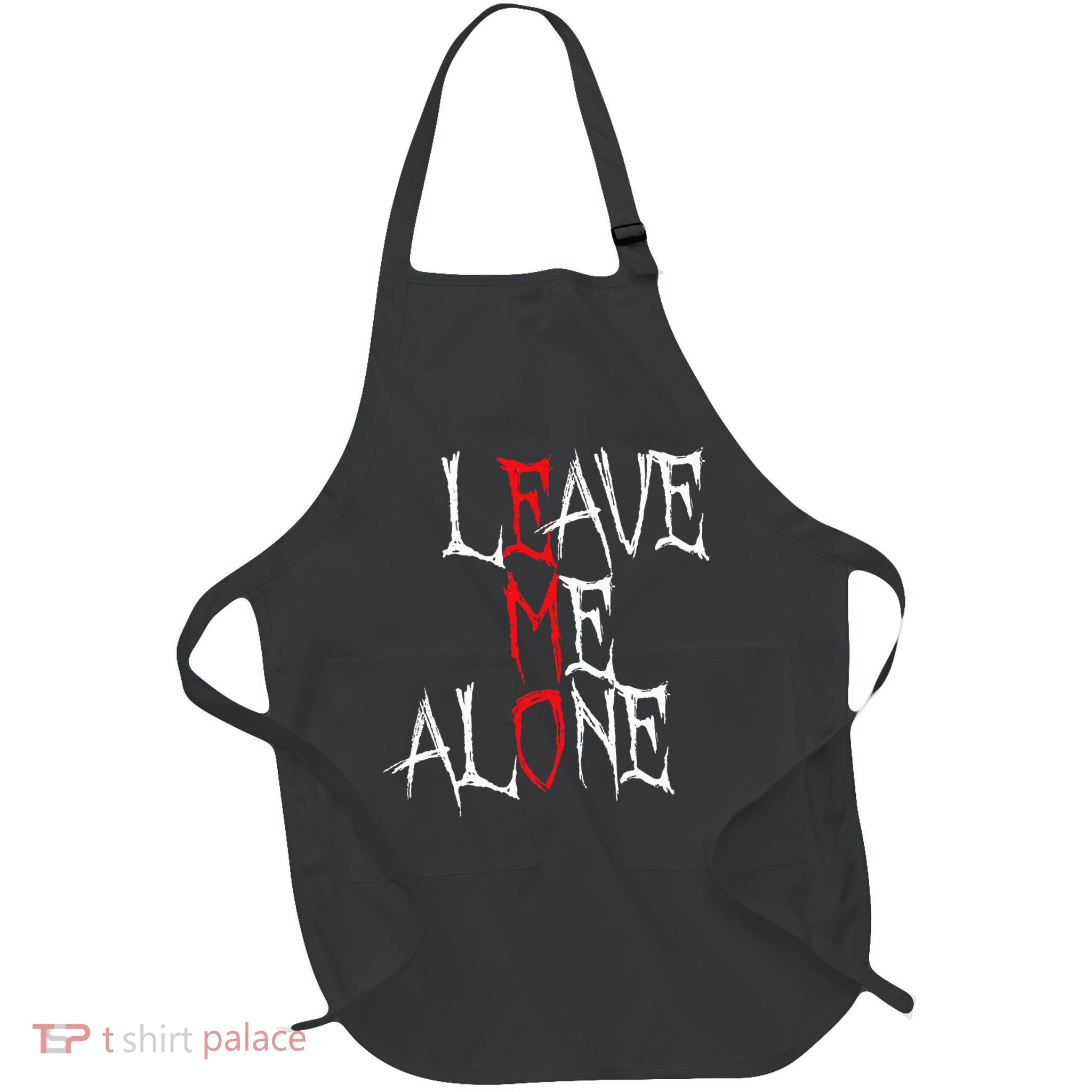 Leave Me Alone Emo Clothes Emocore Emo Music Fan Emo Apron