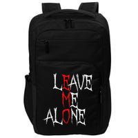 Leave Me Alone Emo Clothes Emocore Emo Music Fan Emo Impact Tech Backpack