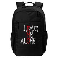 Leave Me Alone Emo Clothes Emocore Emo Music Fan Emo Backpack