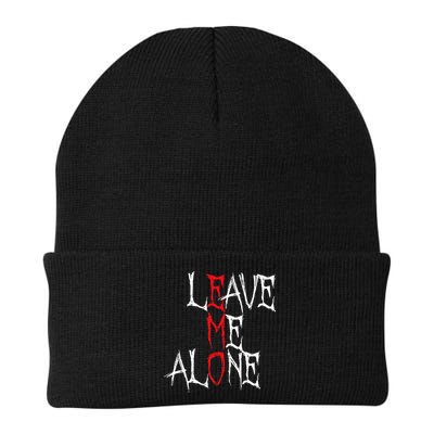Leave Me Alone Emo Clothes Emocore Emo Music Fan Emo Beanie