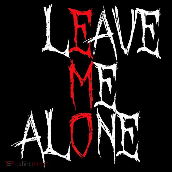 Leave Me Alone Emo Clothes Emocore Emo Music Fan Emo Flatbill Hat